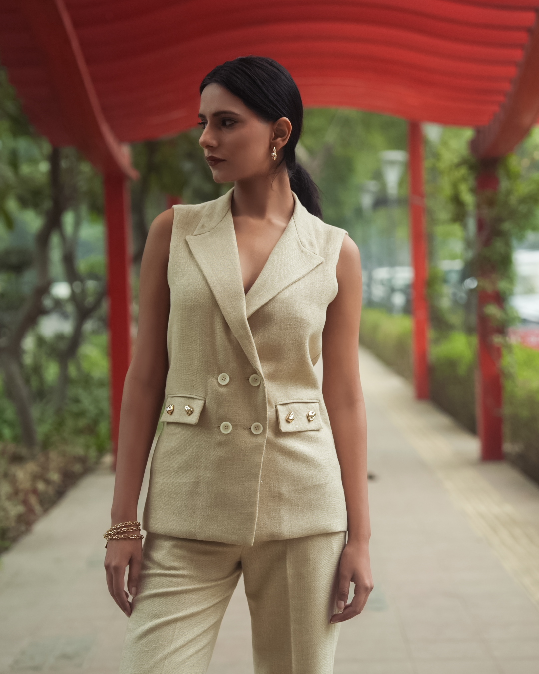 Ira Embellished Waistcoat